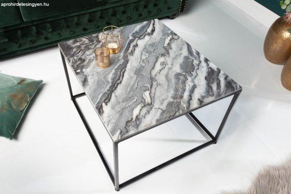 Design dohányzóasztal Factor 50 cm márvány szürke