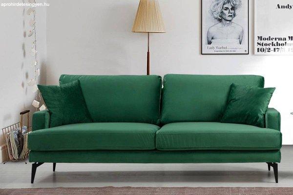 Design kanapé Fenicia 175 cm zöld
