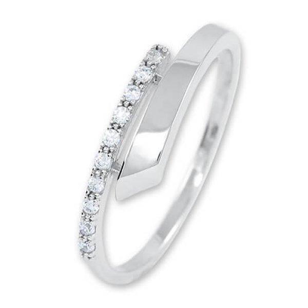 Brilio Silver Gyengéd ezüst kristály gyűrű 426 001
00573 04 58 mm
