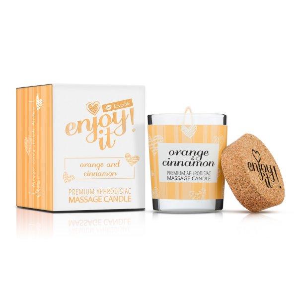 Magnetifico Power Of Pheromones Masszázs gyertya Enjoy it! Orange Cinamon
(Massage Candle) 70 ml