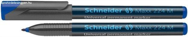 Alkoholos marker, OHP, 1 mm, SCHNEIDER "Maxx 224 M", kék