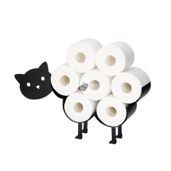 Állatos wc-papír tartó állvány - - - macska
