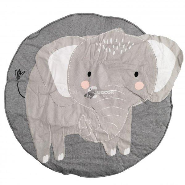 Állatmintás baba játszószőnyeg - elefánt