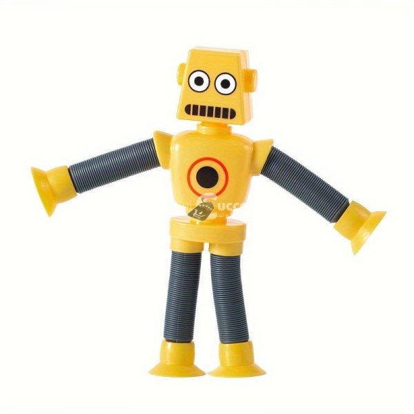 Teleszkópos robot játék - - Sárga