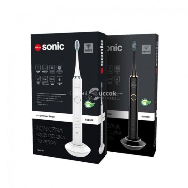 Hanghullámú fogkefe - SD200B - fogkefe sonic technológiával - elektromos
fogkefe - fogápolás - Fekete