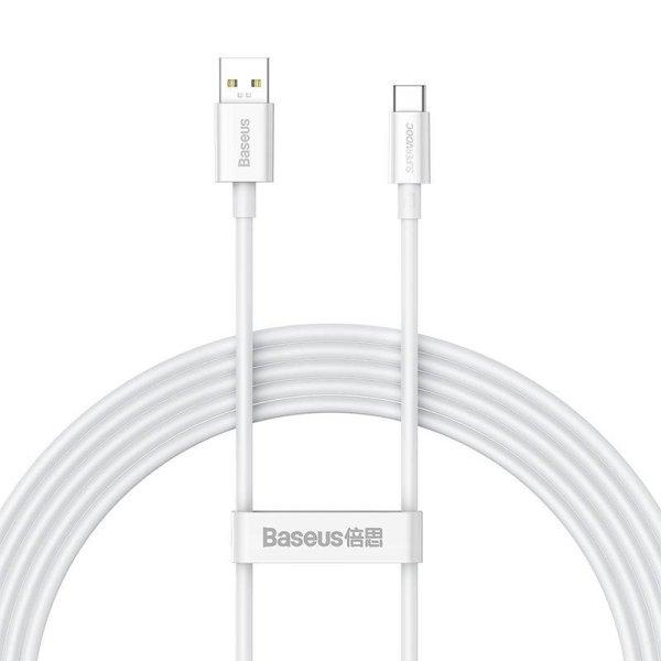 Baseus Superior Series kábel USB to USB-C, 65W, PD, 2m (white)