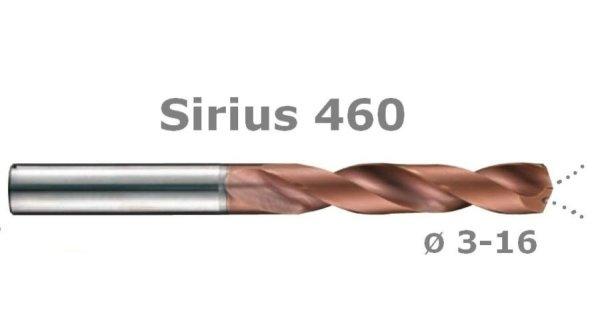 5xD SIRIUS BH keményfém csigafúró P460.D12