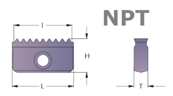 Menetmaró lapka SR 21X-14NPT