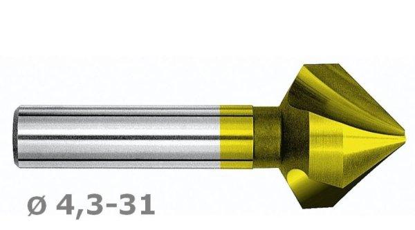 90° HSSE kúpsüllyesztrő M4831.D10,4