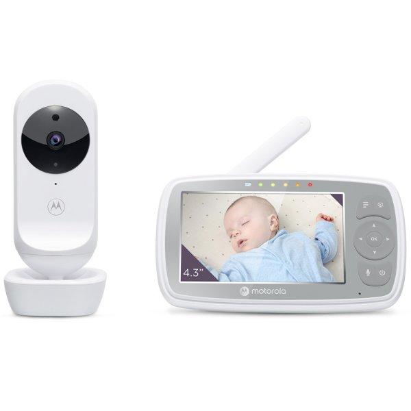 Motorola bébiõr kamerás CONNECT WIFI 4,3inch színes kijelzõvel, kamerával
és okostelefon applikációval VM44