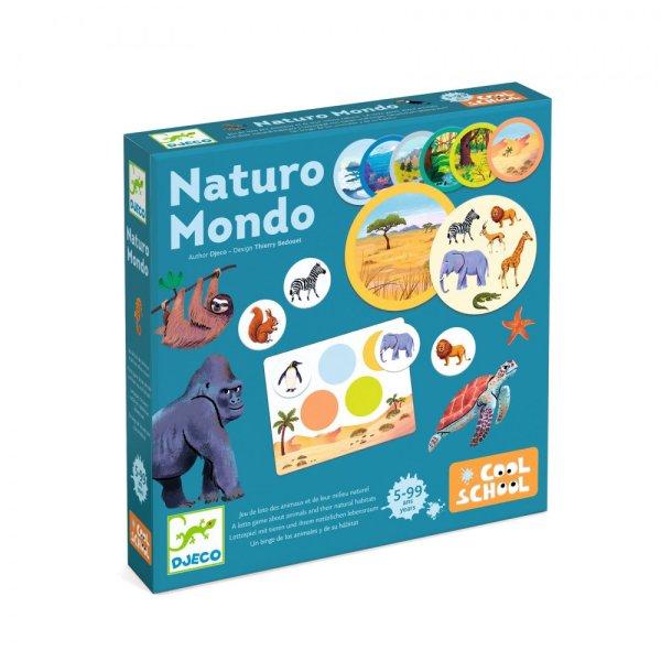 Djeco Képes lottó - Állatok és élőhelyeik - Naturo Mondo - FSC MIX