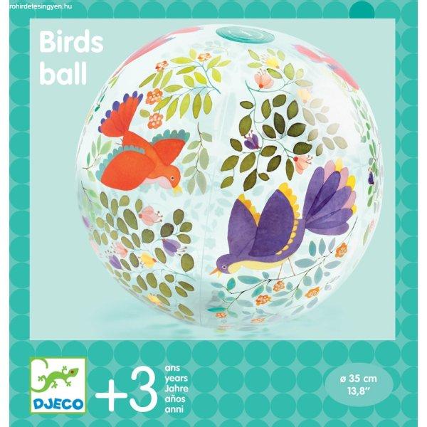 Djeco Felfújható labda - Madárkák - Birds ball