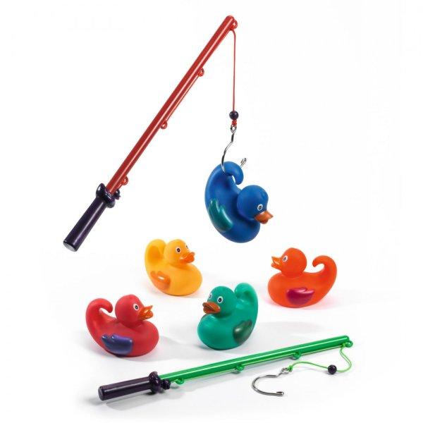Djeco Horgász játék - Szivárványos kacsák - Rainbow fishing ducks