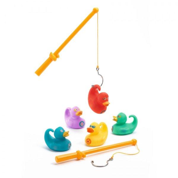 Djeco Horgász játék - Kacsázó kacsák - Ducky Fishing ducks