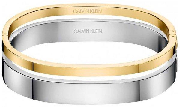Calvin Klein Luxus bicolor karkötő Hook KJ06JD20010 5,4 x 4,3 cm - XS