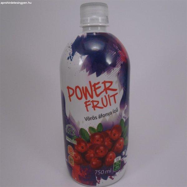 Powerfruit ital vörösáfonya 750 ml