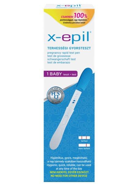 X-Epil terhességi gyorsteszt pen exkluzív 1 db