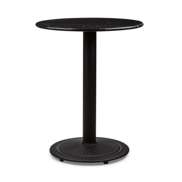 Blumfeldt Patras Pearl, bisztró asztal, szecessziós stílus, márvány, Ø 60
cm, 75 cm magas, öntöttvas