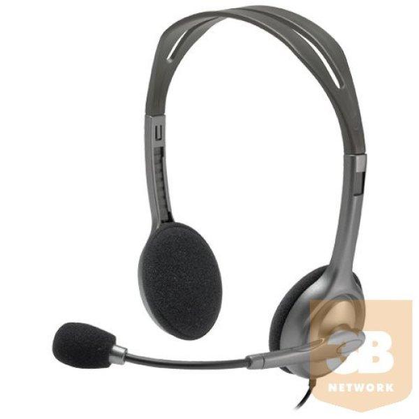 LOGITECH Stereo Headset H111 - EMEA - One Plug