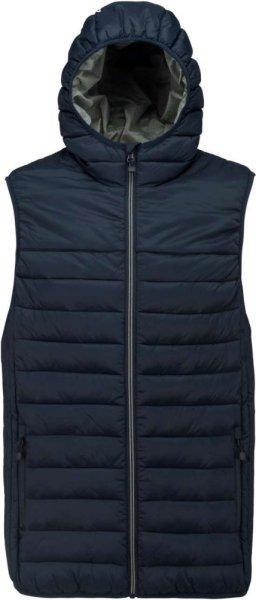 PA237 meleg és ultrakönnyű kapucnis steppelt mellény Proact, Navy-3XL