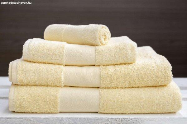 OL450 klasszikus pamut vendégtörölköző Olima, Vanilla Cream-50X100