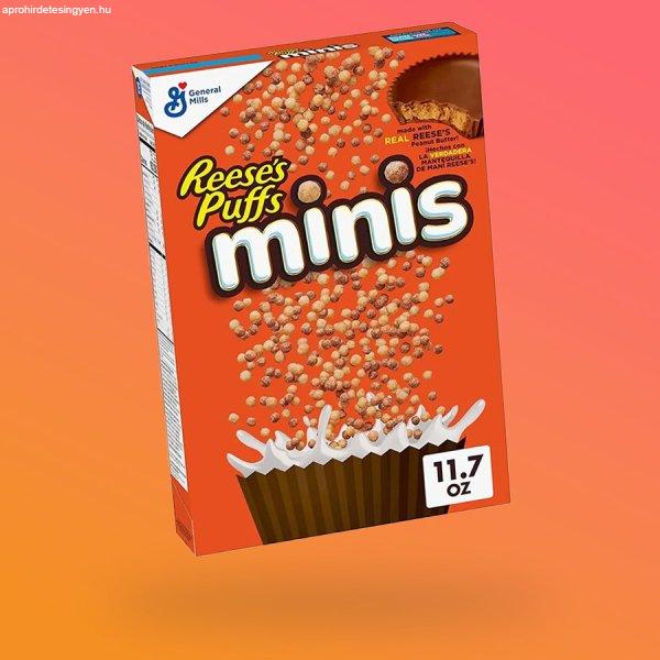 Reeses Puffs Minis mogyoróvajas gabonapehely 331g Szavatossági idő:
2024-11-26