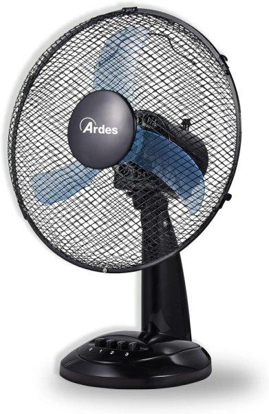 ARDES Ardes asztali ventilátor 30 cm Penny Model 3 oszcilláló lapátokkal
állítható dőlésszöggel Ardes ventilátor 3 sebességű Silent AR5AM30