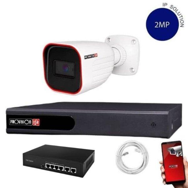 Provision 1 biztonsági kamerás IP kamera rendszer 2MP