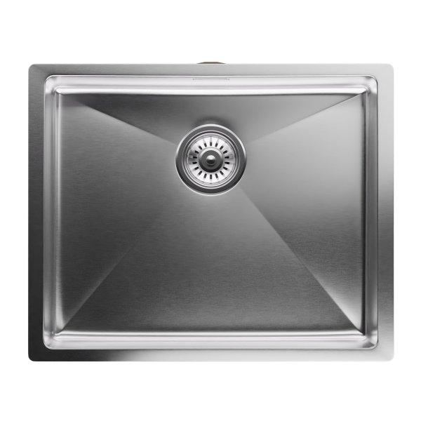 Klarstein TitanSteel, konyhai mosogató, 45 x 55 cm (H x Sz), rozsdamentes
acél, karcálló felület, hőálló
