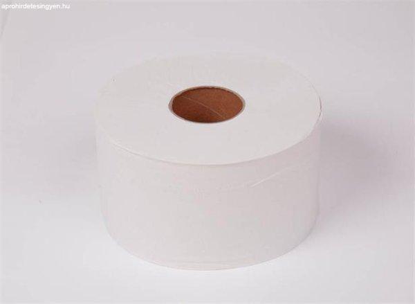 Toalettpapír, T2 rendszer, 2 rétegű, 19 cm átmérő, TORK "Mini
Jumbo", fehér