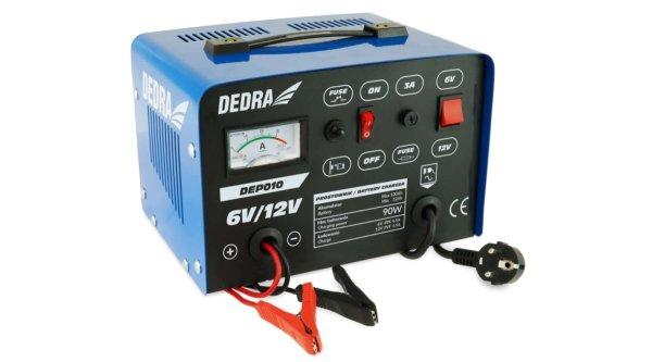 Dedra akkumulátor töltő 6/12V 12-100Ah