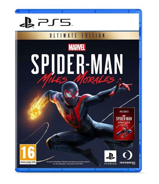 Marvel Spider-Man: Miles Morales Ultimate Edition (PS5) játékszoftver
