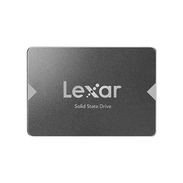 LEXAR NS100 512GB SSD, 2.5”, SATA (6Gb/s), up to 550MB/s Read and 450 MB/s
write EAN: 843367116201 (LNS100-512RB)