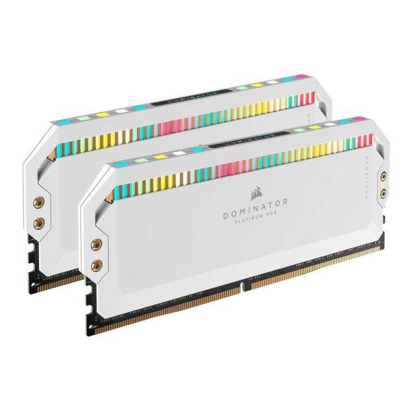 CORSAIR Dominator Platinum RGB - DDR5 - kit - 64 GB: 2 x 32 GB - DIMM 288-pin -
5600 MHz / PC5-44800 (CMT64GX5M2B5600C40W)