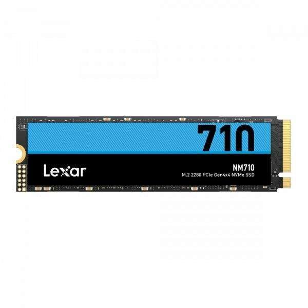 Lexar® 1TB High Speed PCIe Gen 4X4 M.2 NVMe, up to 5000 MB/s read and 4500 MB/s
write, EAN: 843367129706 (LNM710X001T-RNNNG)