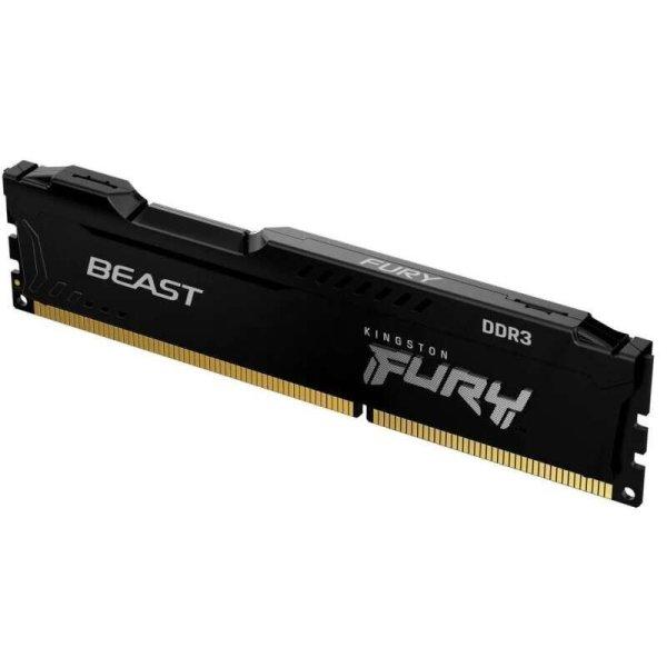 Kingston Fury Beast Black 8GB (1x8) 1866MHz CL10 DDR3 (KF318C10BB/8)