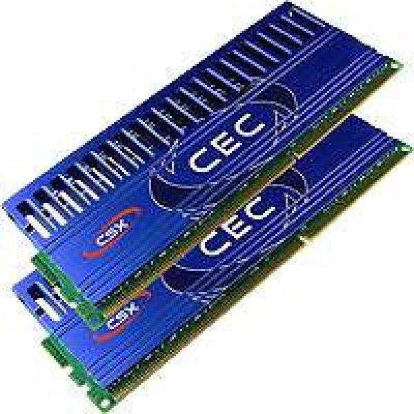 4GB 1600MHz DDR3 RAM CSX + Metal Cooler (2x2GB) (CSXO-CEC3-1600-4GB-KIT)