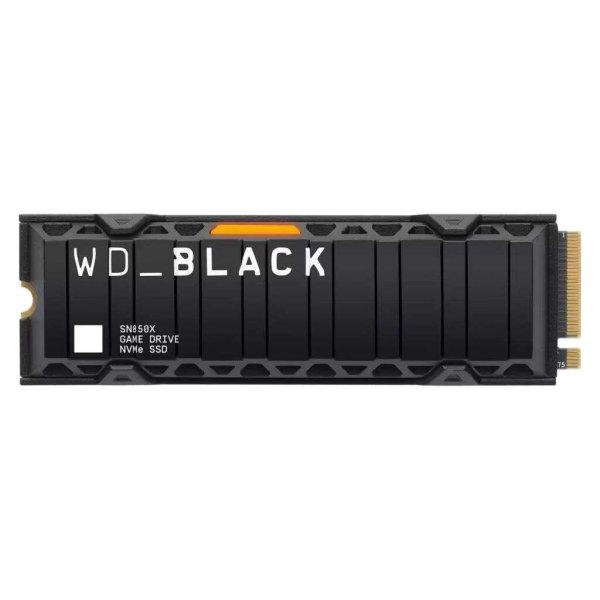 2TB WD Black SN850X M.2 SSD meghajtó hűtőbordával (WDS200T2XHE)
(WDS200T2XHE)