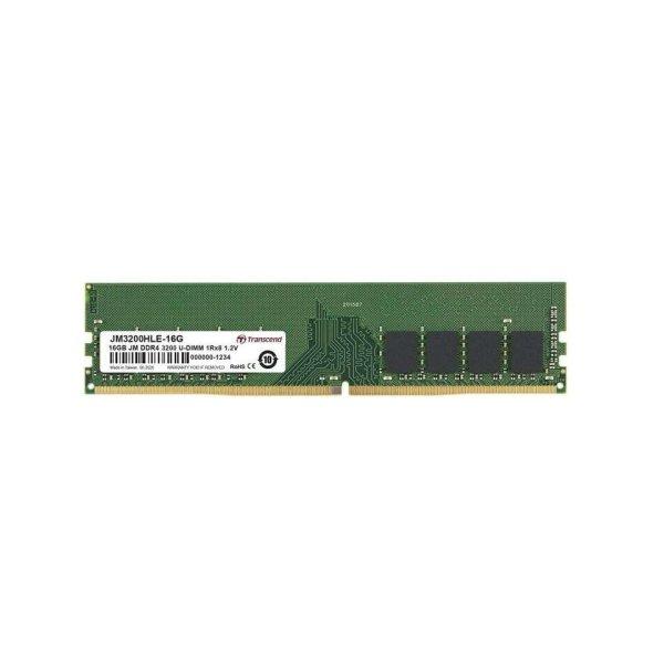 16GB 3200MHz DDR4 RAM Transcend CL19 (JM3200HLE-16G) (JM3200HLE-16G)