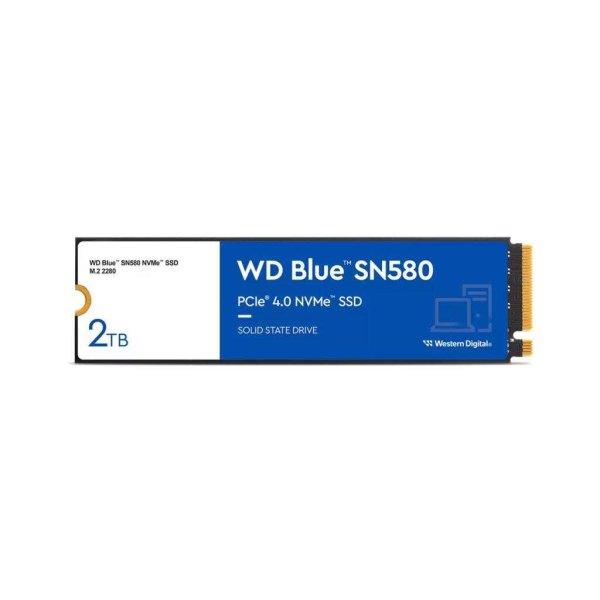 2TB WD Blue SN580 M.2 NVMe SSD meghajtó (WDS200T3B0E) (WDS200T3B0E)