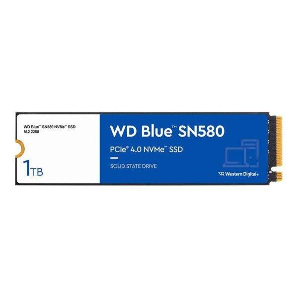 1TB WD Blue SN580 M.2 NVMe SSD meghajtó (WDS100T3B0E) (WDS100T3B0E)