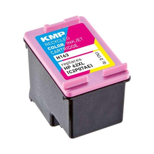 KMP (HP C2P07AE 62XL) Tintapatron Tri-color