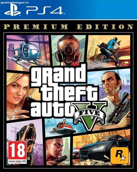 Grand Theft Auto V Premium Edition PS4 játékszoftver