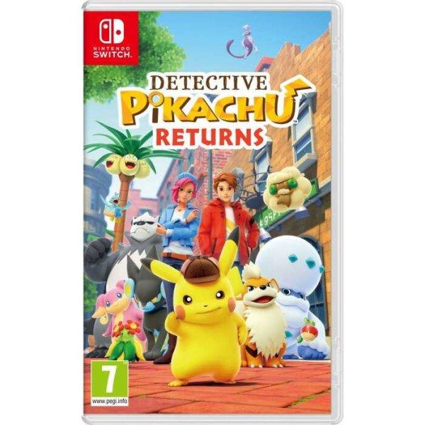 Nintendo Detective Pikachu Returns Standard Tradicionális kínai, Német,
Angol, Spanyol, Francia, Olasz, Japán, Koreai Nintendo Switch ( - Dobozos
játék)