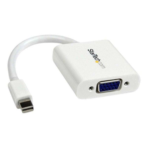 StarTech.com Mini DisplayPort to VGA Adapter - White - 1080p - Thunderbolt to
VGA Monitor Adapter - Mini DP to VGA Converter (MDP2VGAW) - video converter -
white (MDP2VGAW)