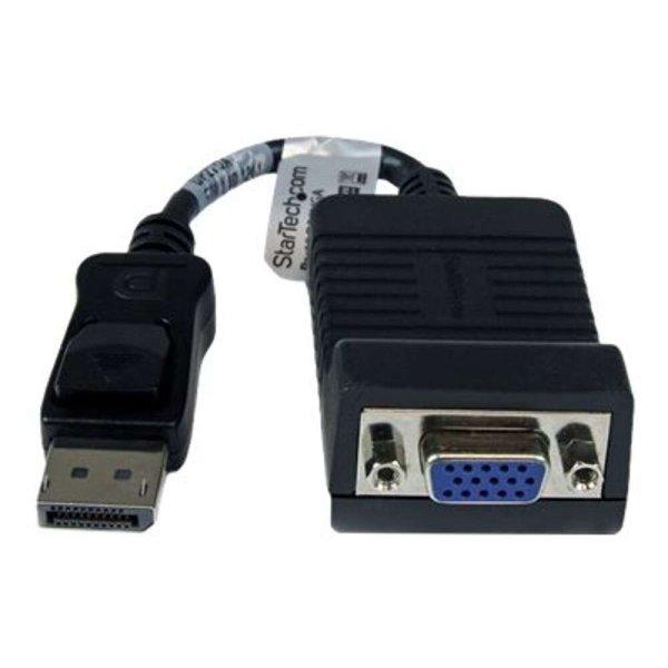 StarTech.com DP2VGA video átalakító kábel 0,08 M DisplayPort VGA (D-Sub)
Fekete (DP2VGA)