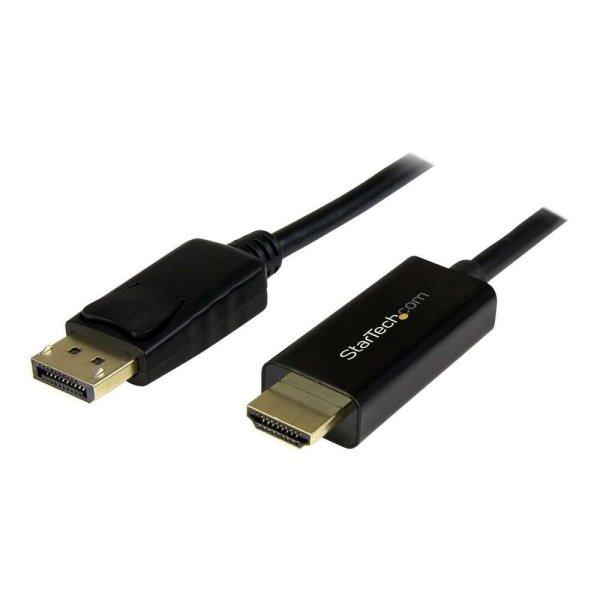 StarTech.com DP2HDMM3MB video átalakító kábel 3 M DisplayPort HDMI Fekete
(DP2HDMM3MB)
