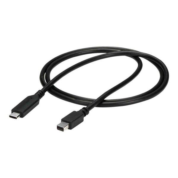 StarTech.com CDP2MDPMM1MB video átalakító kábel 1 M USB C-típus Mini
DisplayPort Fekete (CDP2MDPMM1MB)