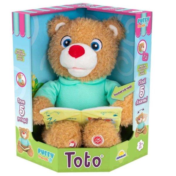 Noriel plüss játék, Toto, a mesemondó medve