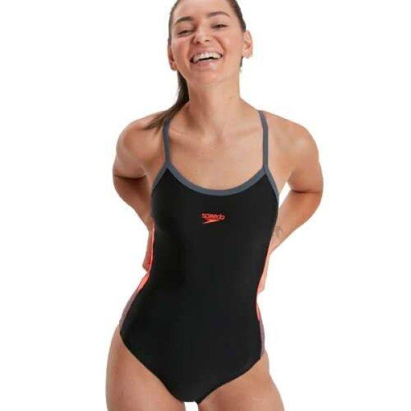 Speedo Női Úszódressz Dive Thinstrap Muscleback (UK) 8-12912G723